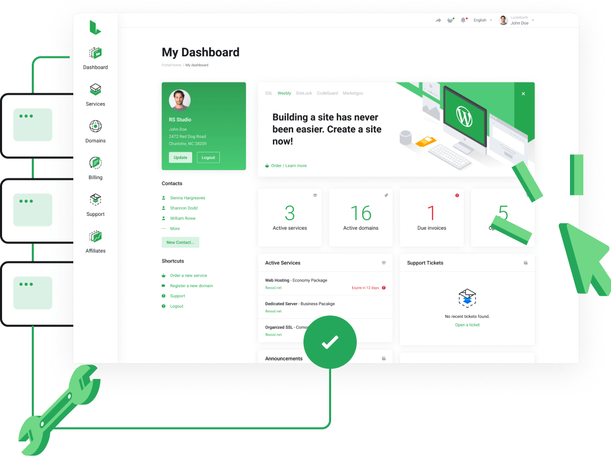 The power of dedicated hardware on a user-friendly hosting platform